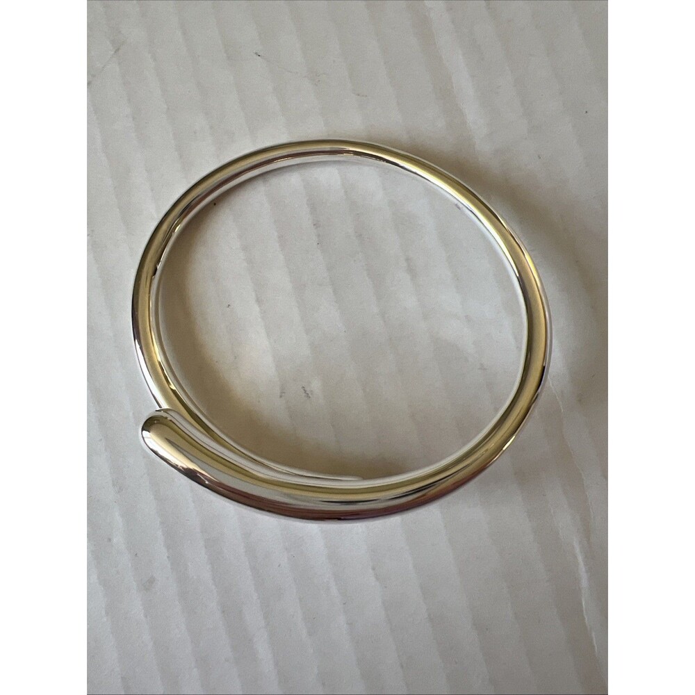 Lie Studio Olga Bracelet 925 Sterling Silver-Plated Brass NWT - Picture 6 of 13